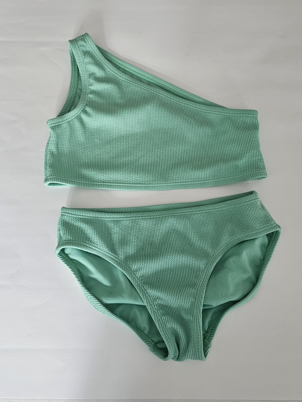 GAP Kids Mint Green One-Shoulder Swim Set